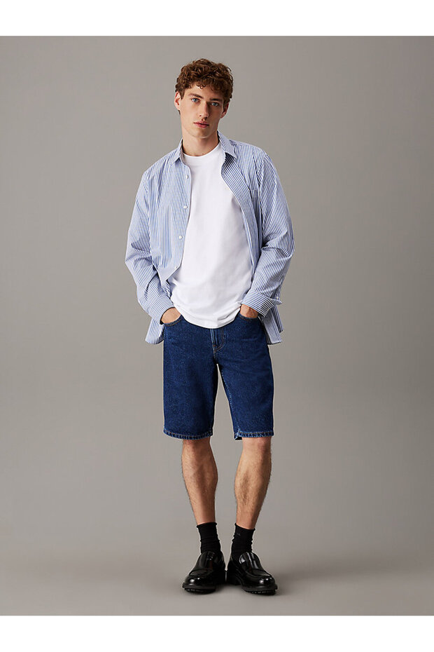 Erkek Beyaz Kısa Kollu Tişört - 4