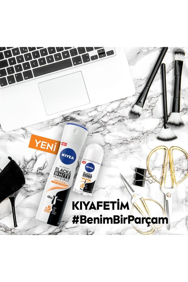 Kadın Roll-on Black & White Invisible Güçlü Etki 50 ml - 6
