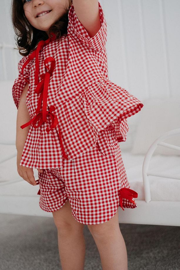 Check with Rows Pijama Altı - 4