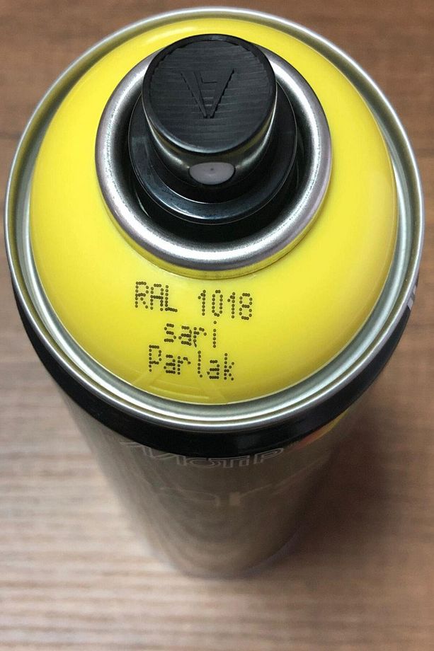 Carat Ral1018 Sarı Parlak Sprey Boya 400 ml - 1