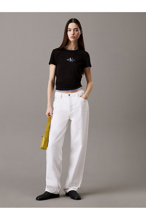 Kadın Gradient Monologo T-shirt - 4