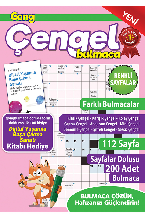 Çengel Bulmaca 018 - 1