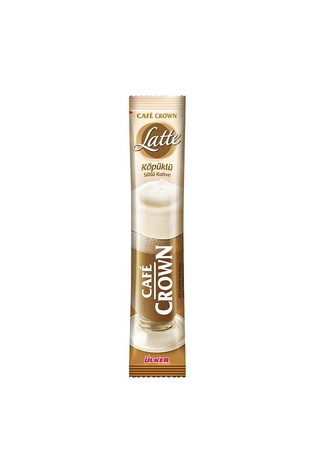 Cafe Crown Latte 16'lı Paket + Bardak Hediyeli x 6 Adet - 4