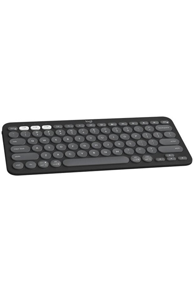 Tastatura Bluetooth Logitech Pebble Keys 2 K380s, Multi-Device (Gri) - 2