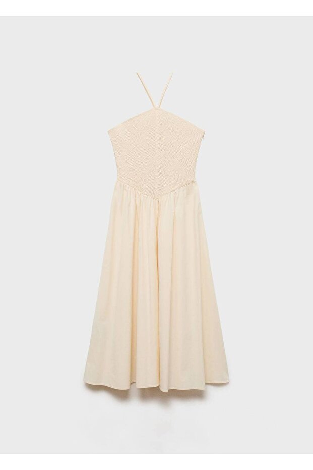 Halter Yaka Elbise - 3