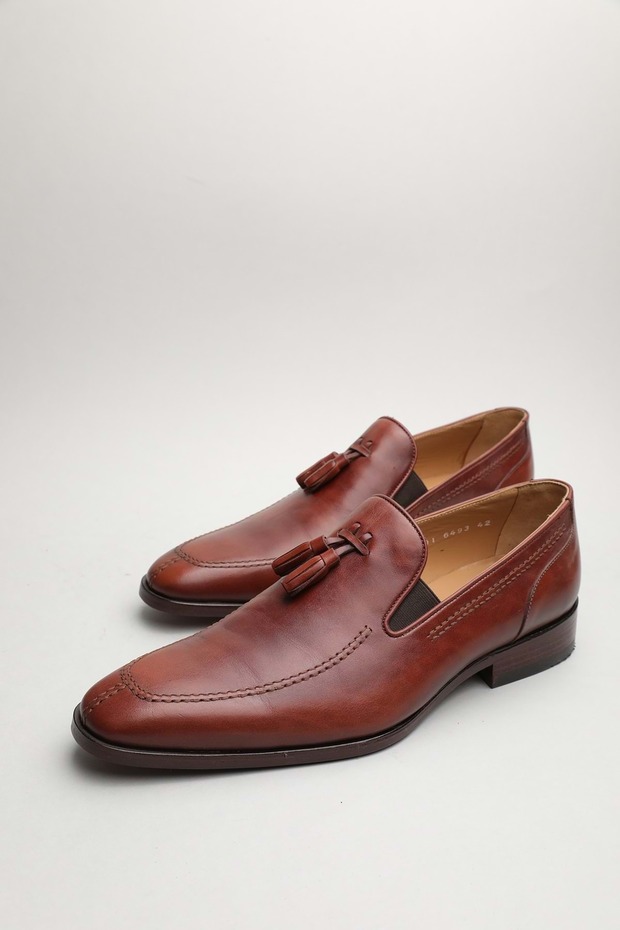 Men's Genuine Leather Classic Tan 42 Ttx.163