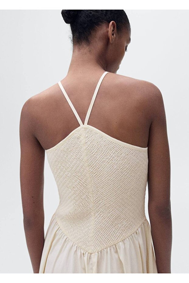 Halter Yaka Elbise - 6