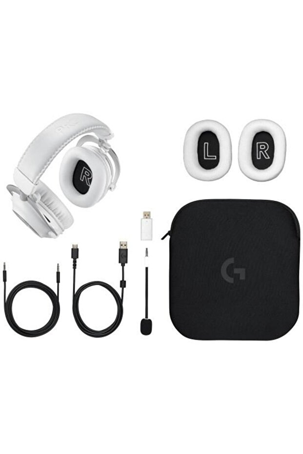 Casti Gaming Wireless Logitech G PRO X 2 Lightspeed, Bluetooth, Surround 7.1, PC, PlayStation 5 - 6