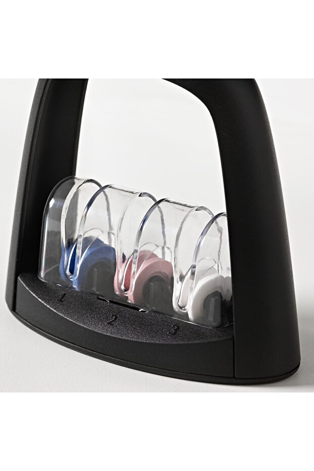 مسن سكاكين كاراندي، أسود - 3