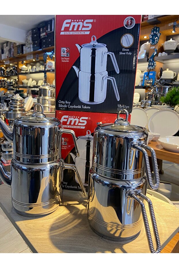 SİLİNDİR ÇAYDANLIK TAKIMI - 2