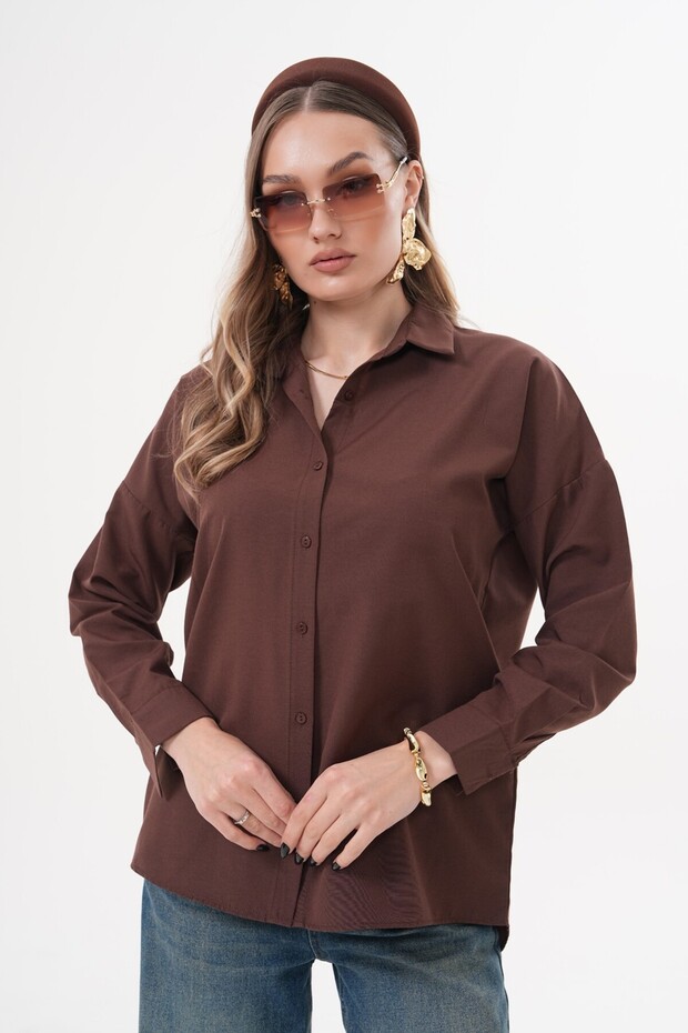 قميص أساسي كبير الحجم - 2