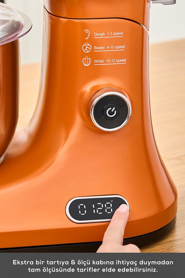 Pro Artisan Zaman Ayarlı Tartılı Mutfak Şefi Sunburnt Glow 1600W 5 Litre - 5