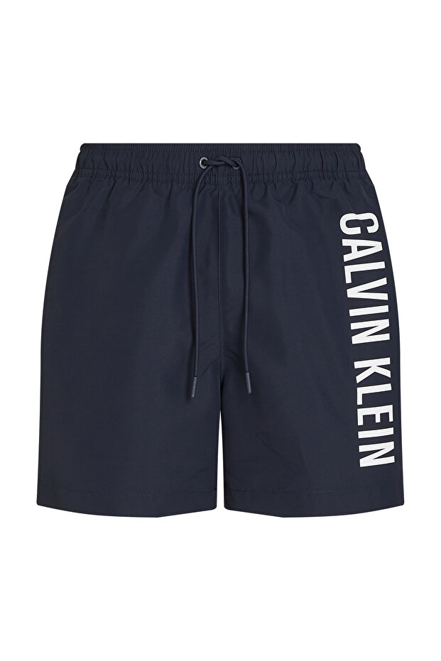 شورت سباحة كالفن كلاين للرجال، أزرق داكن، متوسط، برباط - 5