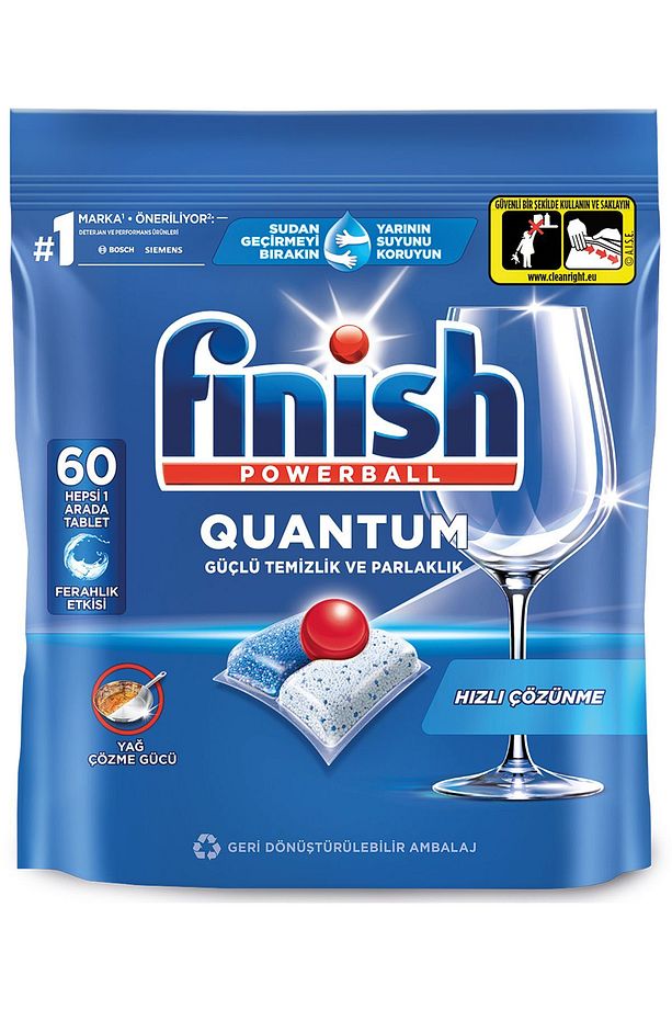 Quantum 60 Kapsül Bulaşık Makinesi Deterjanı Tableti - 2