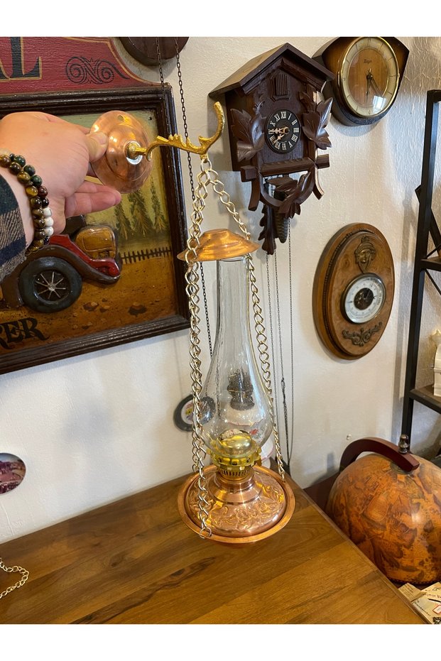 Wall Type Copper Gas Lamp