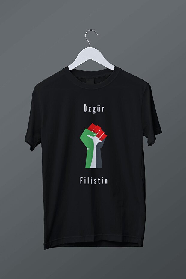 Free Palestine Printed T-Shirt