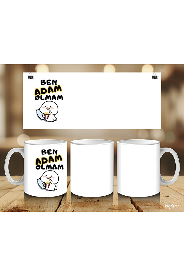 I'm Not a Man Printed Mug