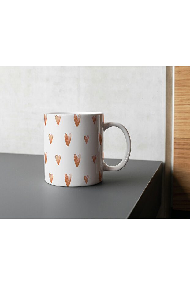 كوب بطبعة قلب - 2