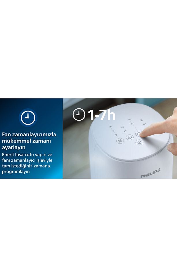Kule Tipi Fan Uzaktan kumanda, Zamanlayıcı, 3 Hız, 3 Mod, 40W, Güçlü Vantilatör - 2