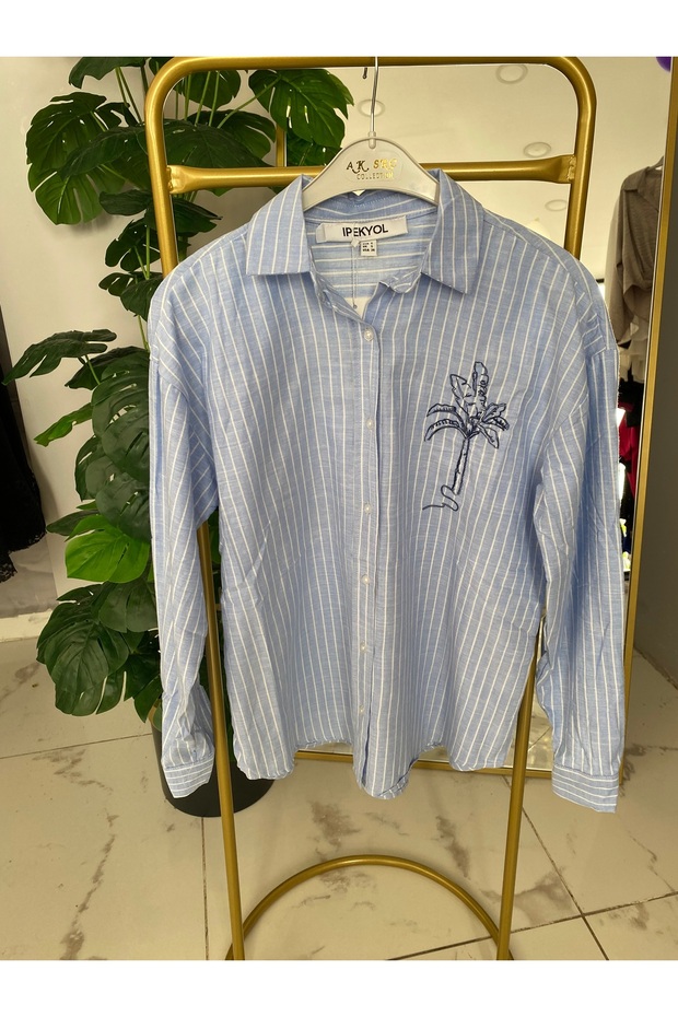 Çizgili gömlek - 4