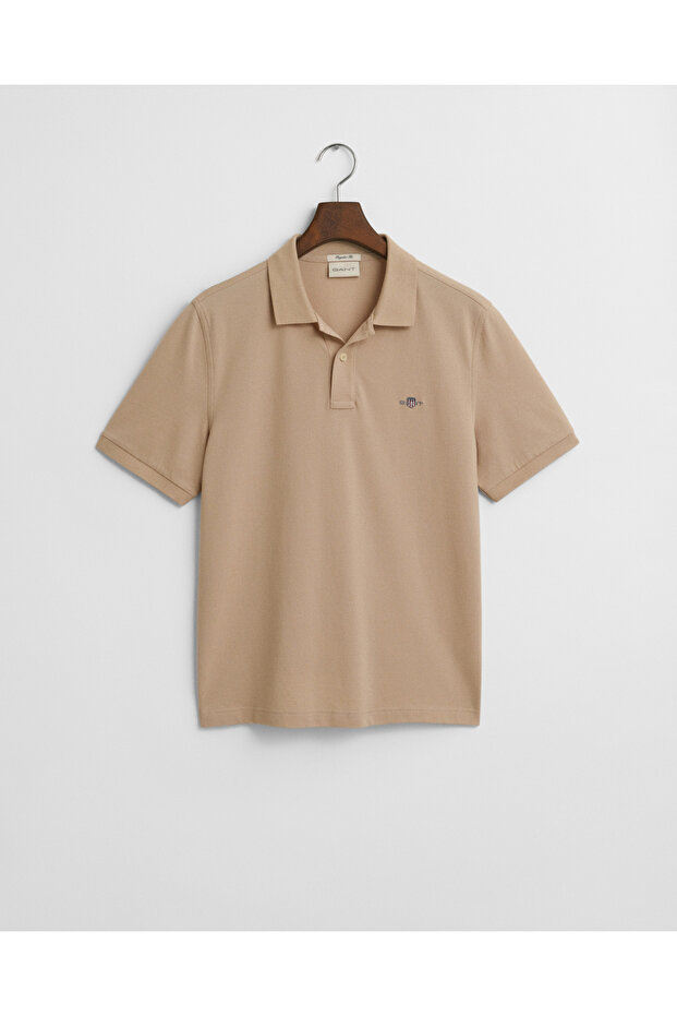 Erkek Bej Regular Fit Polo - 4
