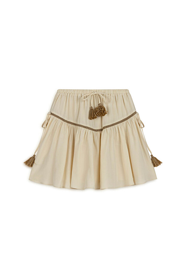 PÜSKÜLLÜ MİNİ ETEK - 3