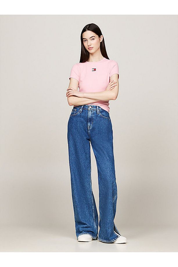 TJW SLIM BADGE RIB TEE - 2