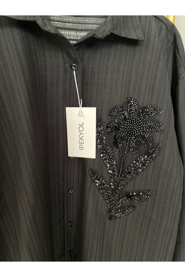 Taş işlemeli gömlek - 3