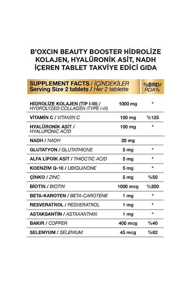 Beauty Booster 60 Tablet - 4