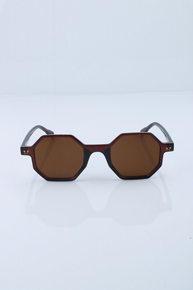 Brown Uv400 Women's Sunglasses Mrt22Sm8037