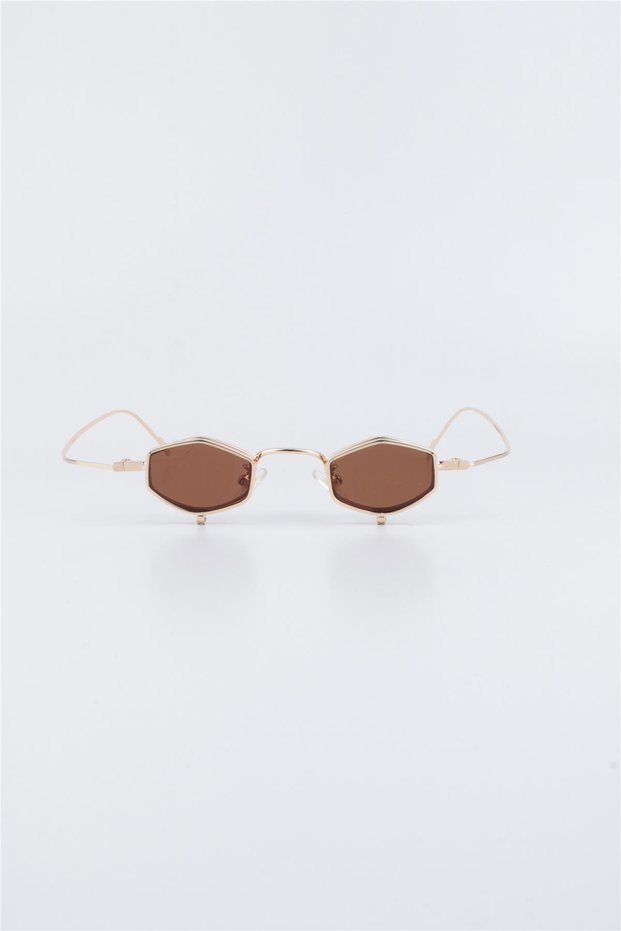 Unisex Brown Uv 400 Protection Unisex Sunglasses 23Mpg50910R2