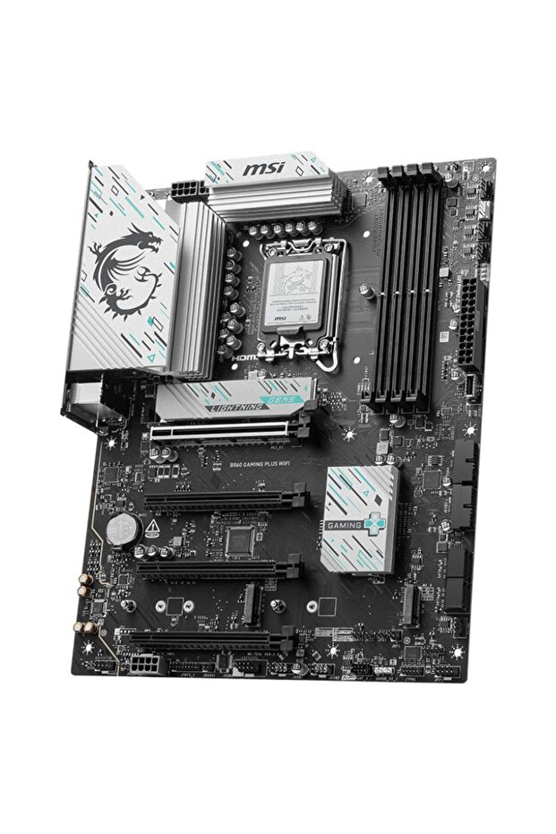Placa de baza MSI B860 GAMING PLUS WIFI, Intel B860, LGA 1851, DDR5, ATX - 4