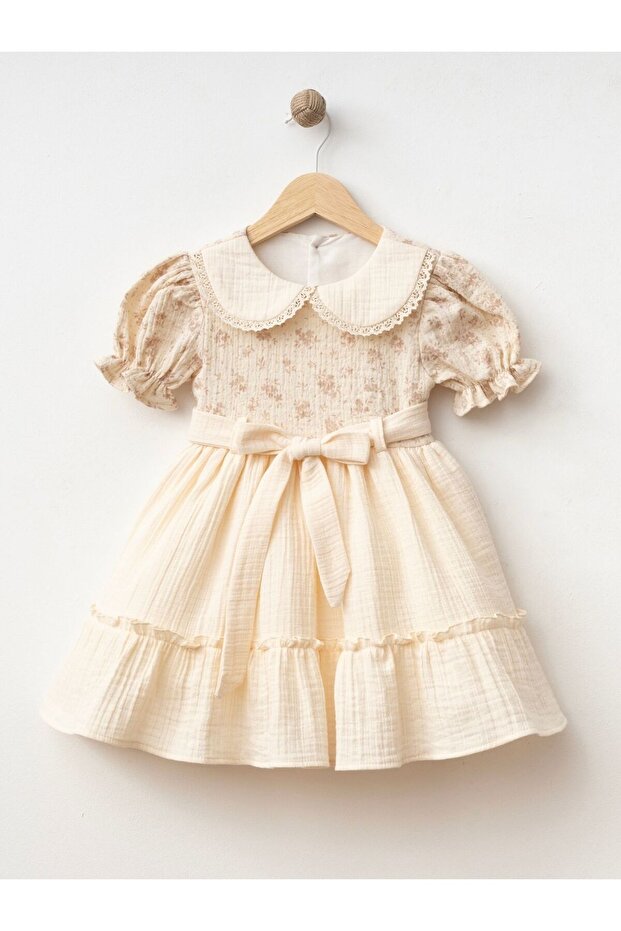 Müslin Kız Çocuk Elbise - 2