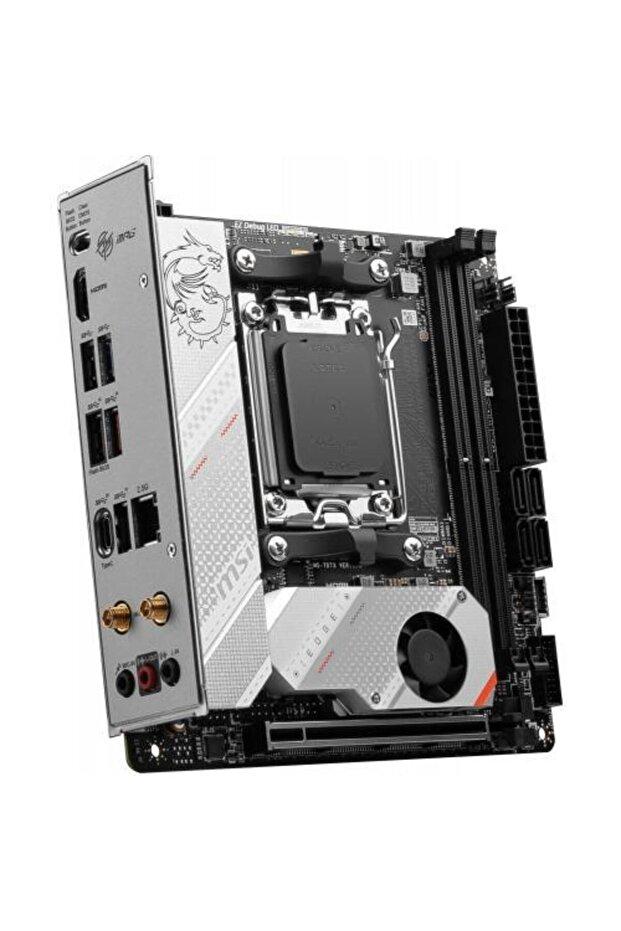 Placa de baza MSI MPG B650I EDGE WIFI, DDR5, AM5, AMD B650, mITX - 3