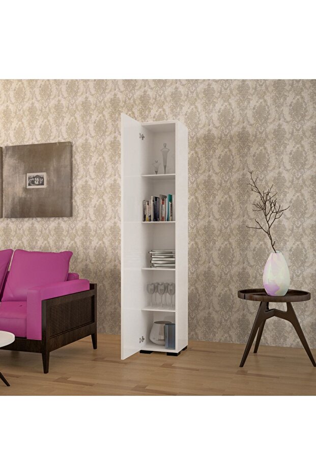 Tek Kapak 5 Raflı Dolap - 1