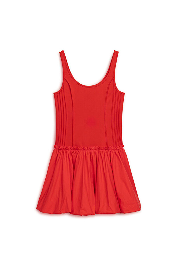 KUMAŞ MIX ELBİSE - 3