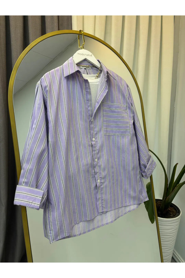 KADIN GÖMLEK OVERSİZE - 1