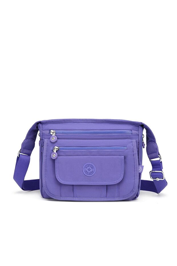 Women's Crinkle Fabric Messenger Bag Smart Bags 3005