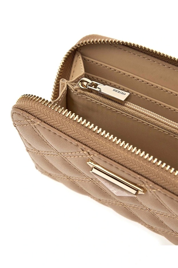 GIULLY SLG MEDIUM ZIP AROUND Kadın Bej Cüzdan SWQG8748140-BEI - 3