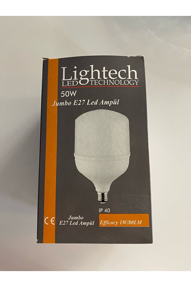 50 W Jumbo E27 Led Ampul Beyaz - 1