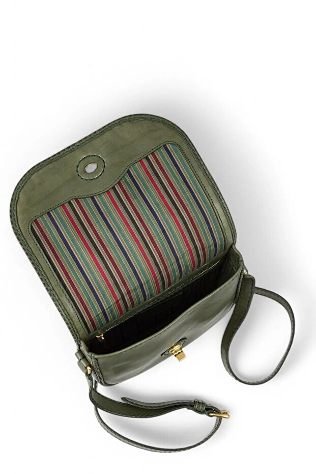 Handmade Deri Postacı Çanta (Mol) - 5