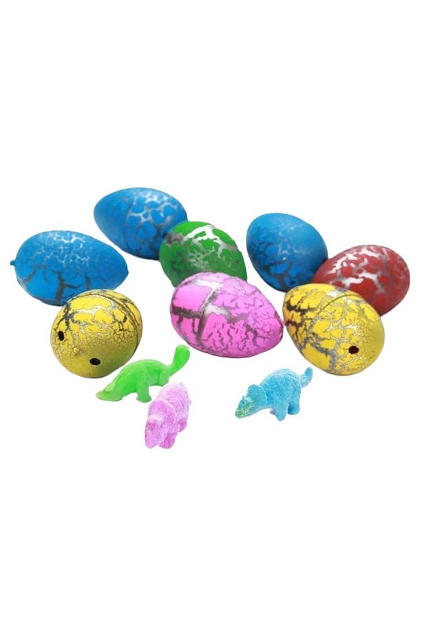 Oyuncak Dinazor Yumurtası 10 Adet Birlite Dinozor Yumurtası - 4