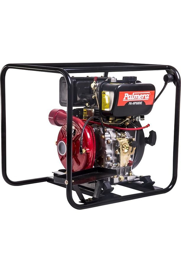 Pa-hp50dıe Su Motoru Dizel Marşlı 6.7hp 2'' Salyangoz Yüksek Basınçlı - 1