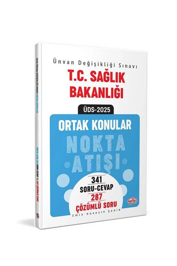 2025 ÜDS Sağlık Bakanlığı DİYETİSYEN Ünvan Değişikliği Konu Soru ve Ortak Konular Nokta Atışı KitabI - 4