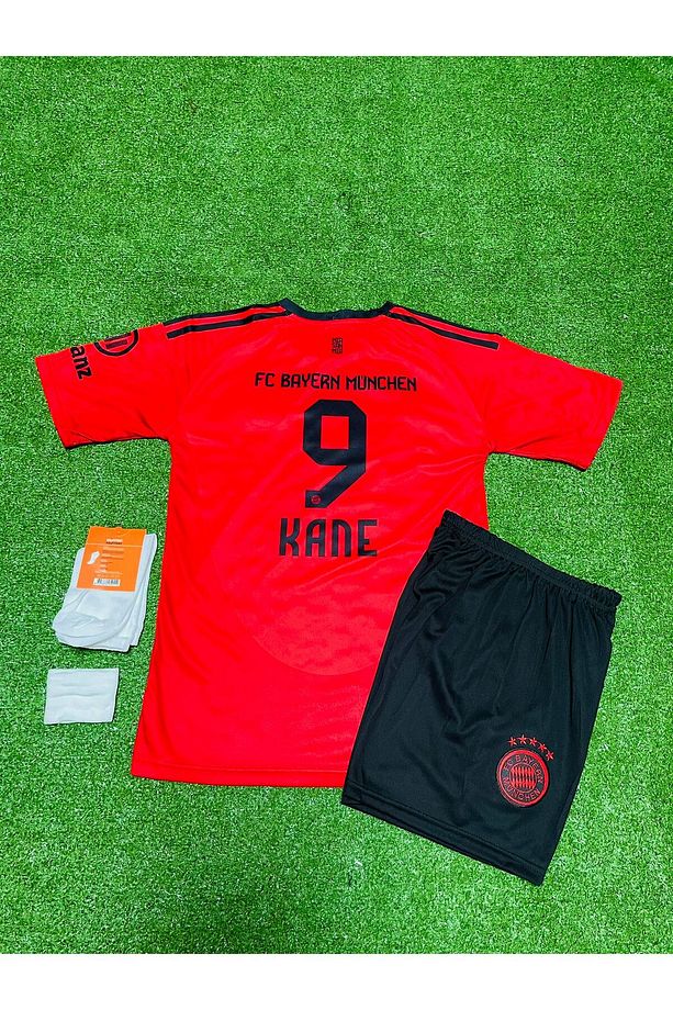 B.a.y.e.r.n/M.ü.n.i.h 2024/25 Yeni Sezon Harry Kane iç Saha Çocuk Forması 4'lü Set - 3