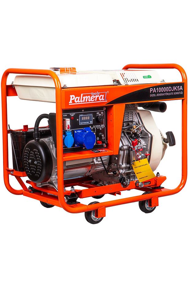 PA10000DJK5A EUR5 JENERATÖR 9,3 kVA DİZEL MARŞ.ATS - 1