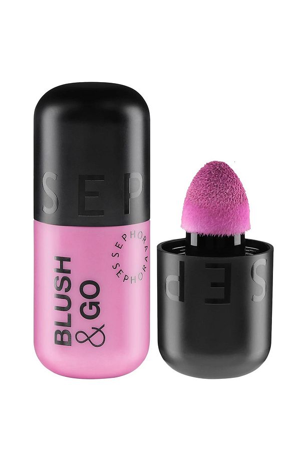 Blush & Go-Yoğun Pigmentli Mat Bitişli Likit Allık 7ML - 1