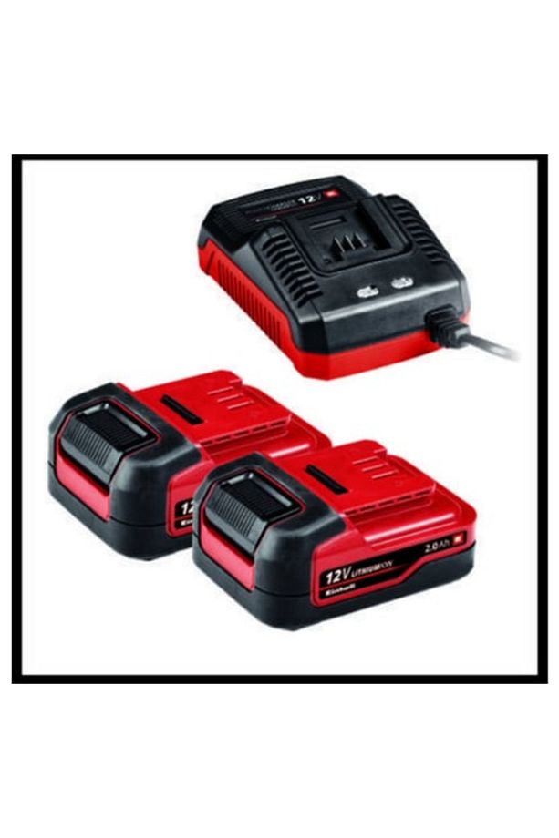 12V 2x2.0 Ah Akülü Darbeli Vidalama+Einhell M-Case 39 Parça Matkap ve Bits Ucu Seti HEDİYE - 2