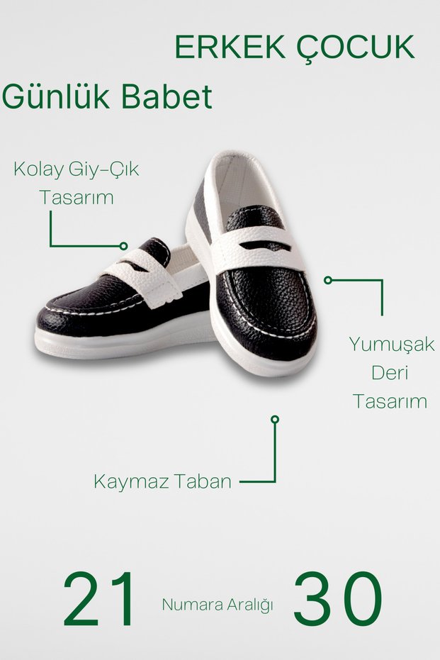 Boy's Ballerina Shoes - Lightweight & Comfortable | Non-Slip Flexible Sole | Daily Comfort