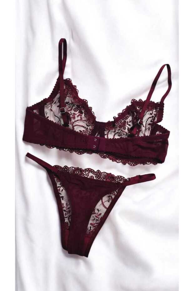 Dantelli bralet takım - 2